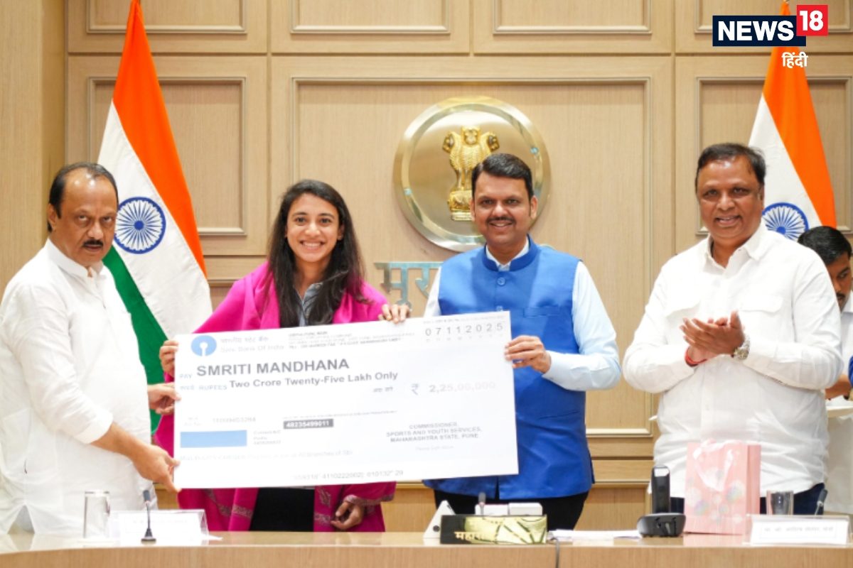 स्मृति मंधाना, जेमिमा रोड्रिग्स और राधा यादव पर पैसों की बारिश