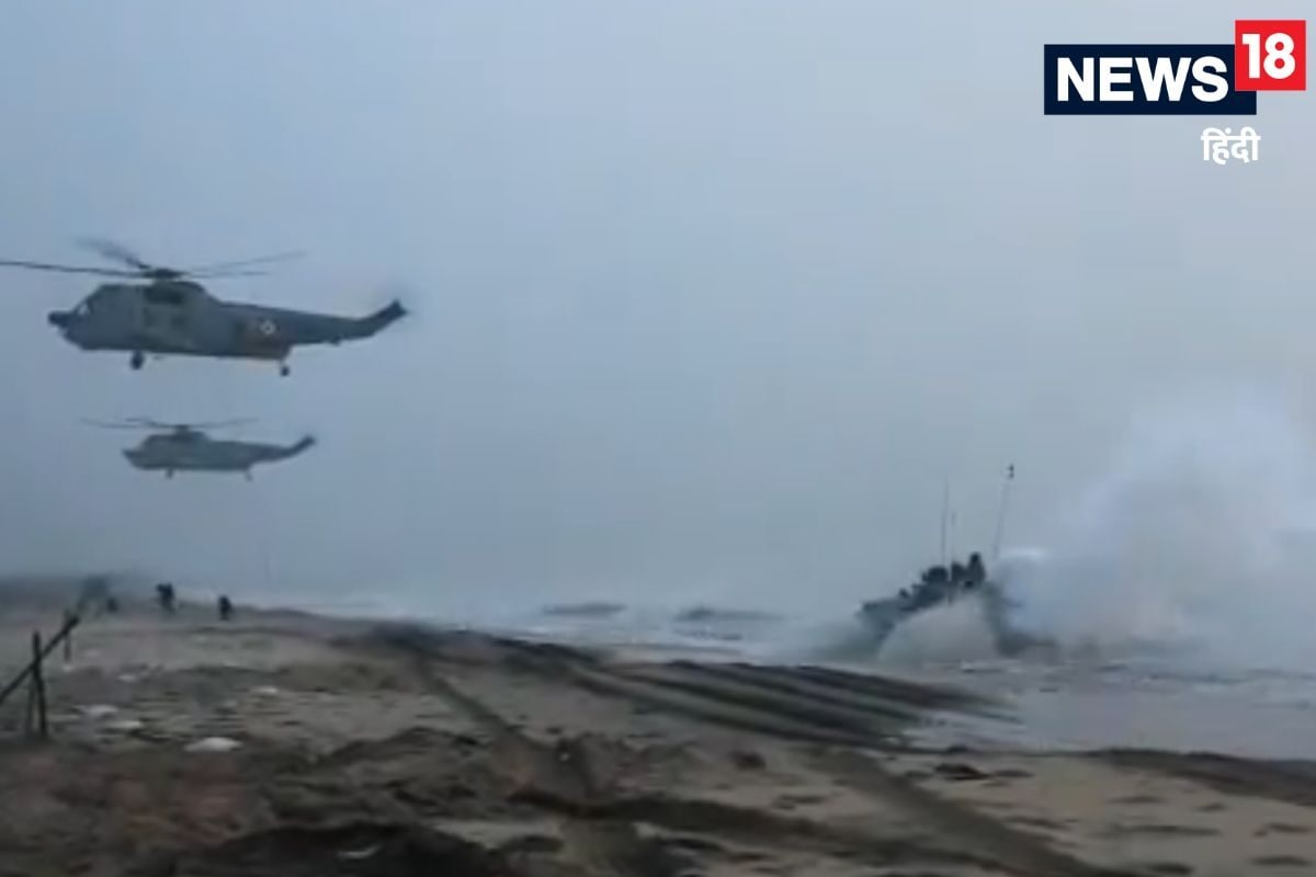 त्रिशूल 2025: समंदर से आसमान तक भारतीय सेनाओं की ताकत देख‍िए