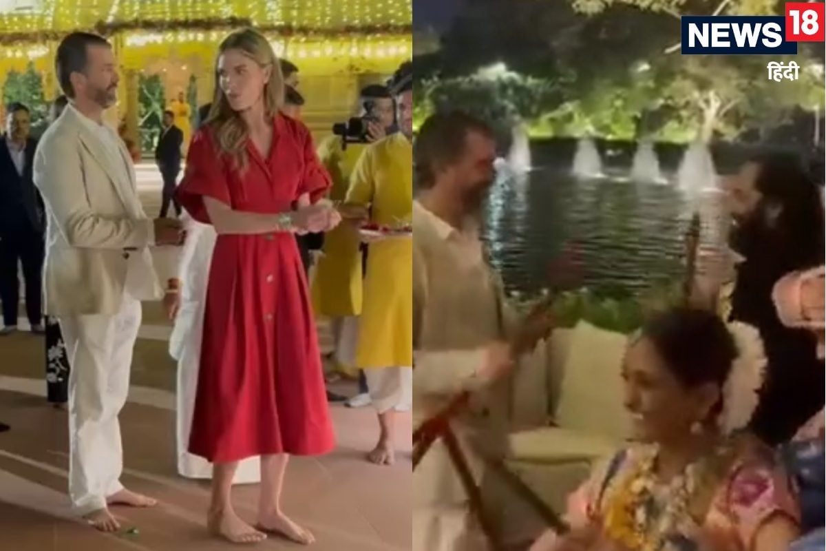 डोनाल्‍ड ट्रंप जूनियर पहुंचे वनतारा अनंत अंबानी संग खेला डांडिया