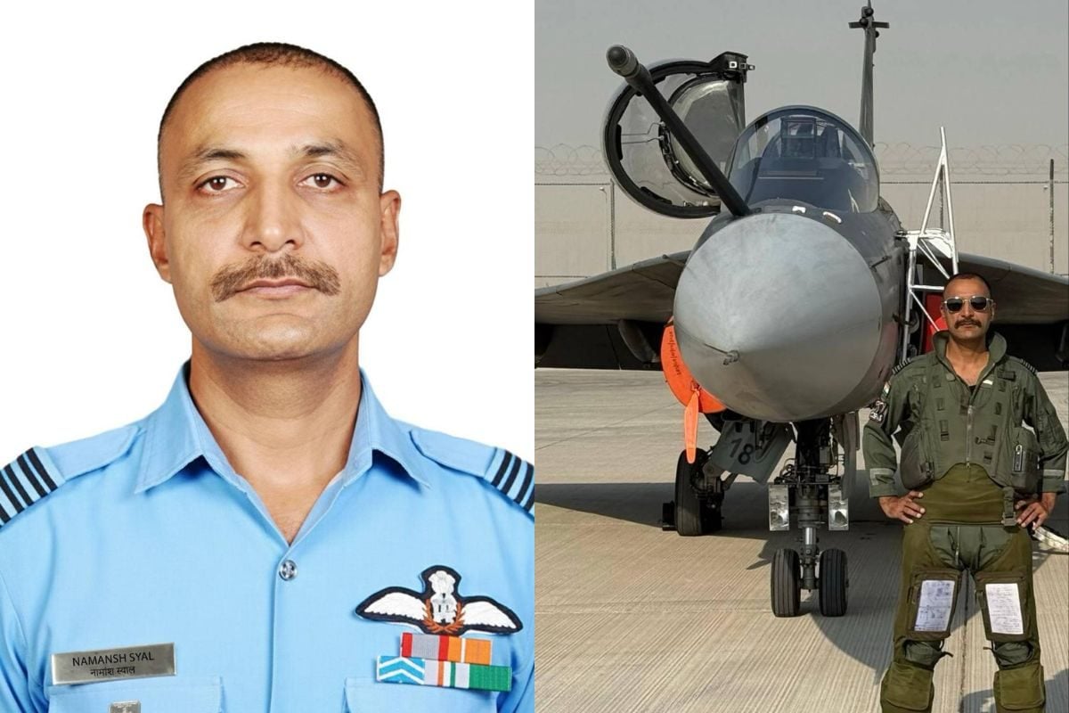 विंग कमांडर नमनश को आखिरी सलाम IAF ने नम आंखों से विदाई देखिए भावुक वीडियो