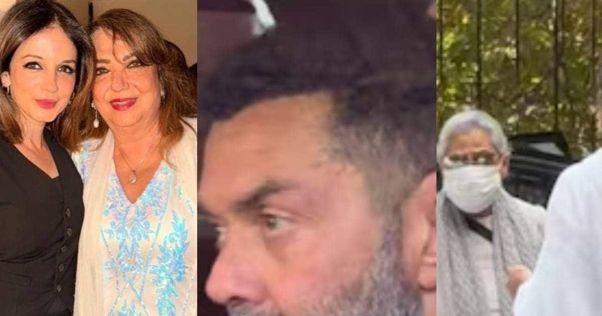 Zarine Khan Funeral: Zarine Khan had this disease, Bobby Deol cried at the funeral, Jaya Bachchan looked emotional