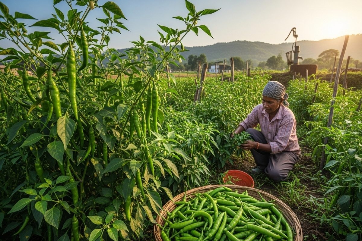 धान-गेहूं छोड़िए अचारी मिर्च से महीनों कमाइएकिसान के लिए बनी वरदान