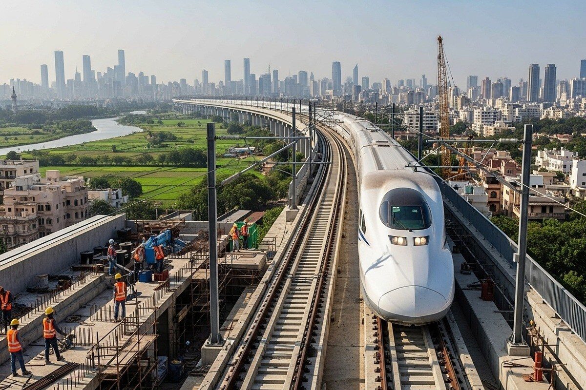 बुलेट ट्रेन पर आई नई खुशखबरी भारत की पहली बुलेट ट्रेन प्रोजेक्ट की इमारत को मिला IGBC ग्रीन सर्टिफिकेशन