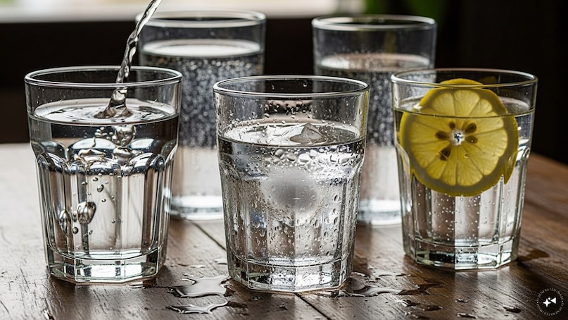 Water: The word sees 84000 searches. It is pronounced as ‘waw-tuh’. (Ai-generated)