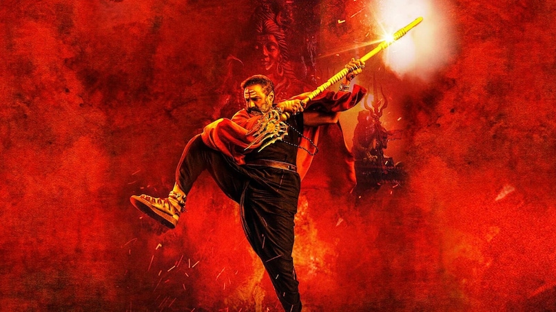 Akhanda (2021): Nandamuri Balakrishna as a fierce Aghora, fights against a corrupt mining mafia. (Image: IMDb)