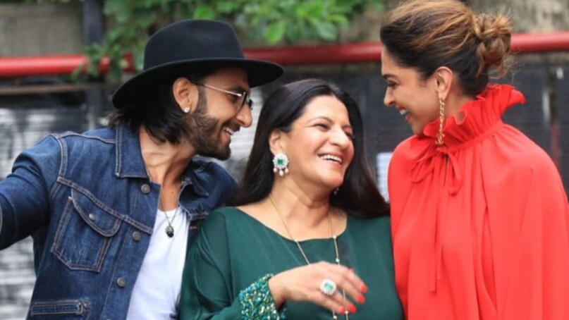 Ranveer Singh mom 