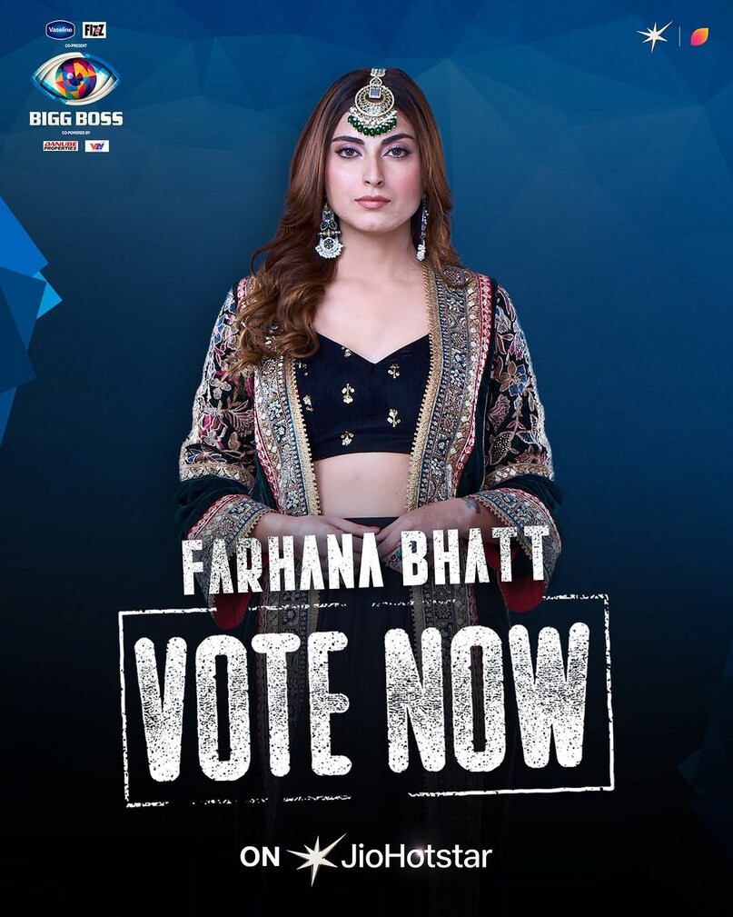 Farhana Bhatt became famous for her strong views and fearless style. He was voted out by his fellow contestants on the very first day, but was sent to the secret room. Farhana Bhatt fearlessly expressed her views throughout the season. 