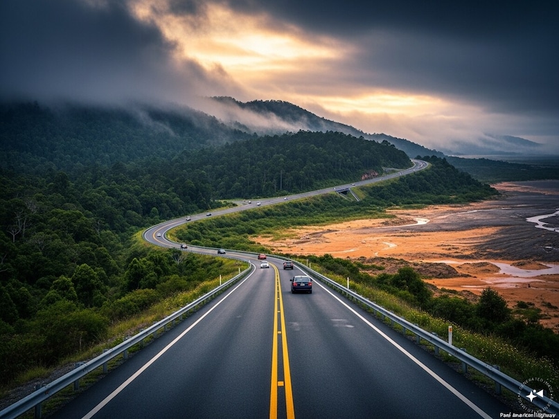 घने जंगलों से लेकर सूखे रेगिस्तानों तक यह हाईवे तरह-तरह के मौसम और पर्यावरण से गुजरती है. दुनिया की सबसे लंबी हाईवे होने के साथ-साथ यह दुनिया की सबसे मशहूर सड़कों में से एक भी है. इस पर सफर करते हुए आप कई तरह के मौसम और नज़ारों का लुत्फ़ उठा सकते हैं.