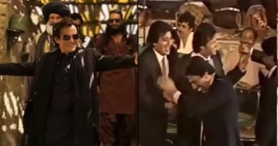 Akshaye Khanna's 'Dhurandhar' dance goes viral, echoes father Vinod Khanna's style.