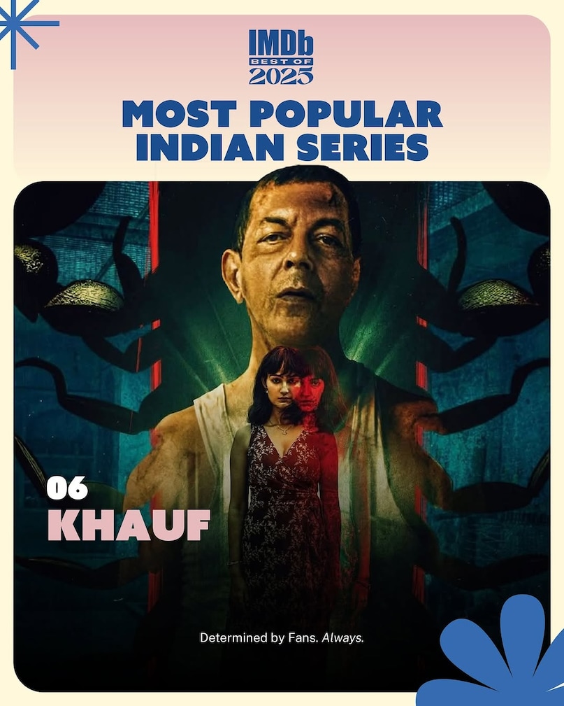 Khauf (Prime Video): This horror thriller introduces chilling supernatural elements against a backdrop of psychological tension. With a cast led by rising stars, Khauf pushes Indian streaming into darker, more experimental territory.