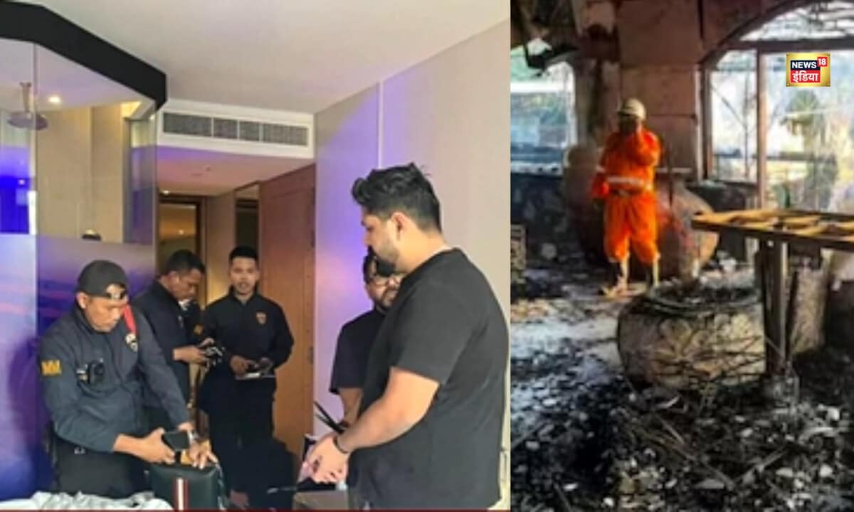 जहां  छिपे थे भगोड़े लूथरा ब्रदर्स देखिए वहां से ग्राउंड रिपोर्ट 