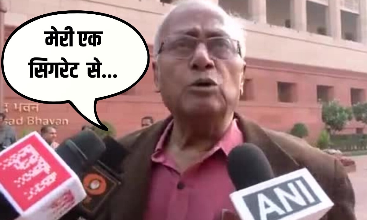 मेरी एक सिगरेट से दिल्ली के प्रदूषण पर कोई फर्क नहीं सौगत रॉय का वीडियो वायरल