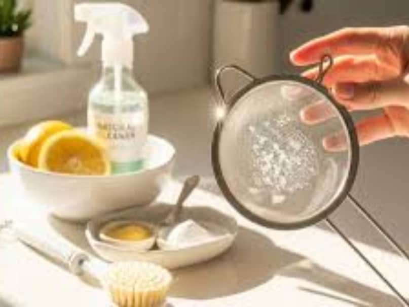 জল, দুধ, চা পাতার সঙ্গে ক্রমাগত যোগাযোগের কারণে, ছাঁকনিতে মরচে পড়া, ময়লা জমা এবং তেলচিটে নোংরা জমা হওয়া স্বাভাবিক। মহিলারা প্রায়ই চা ছাঁকনিতে অন্যান্য জিনিসও ছেঁকে নেন, যা আরও আঠালো করে তোলে। ছাঁকনি পরিষ্কার করা কঠিন হয়ে পড়ে এবং প্রায়ই নতুন ছাঁকনি প্রয়োজন হয়।