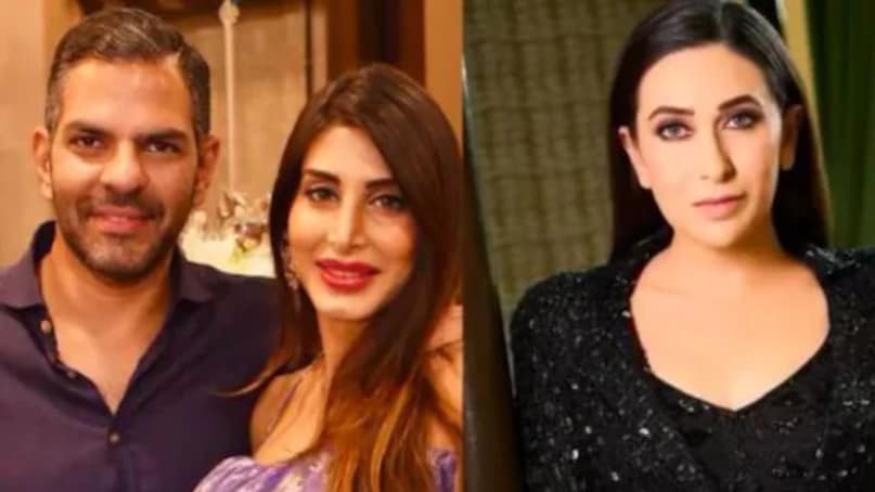 Sunjay Kapur, Priya Sachdev and Karisma Kapoor | File Images