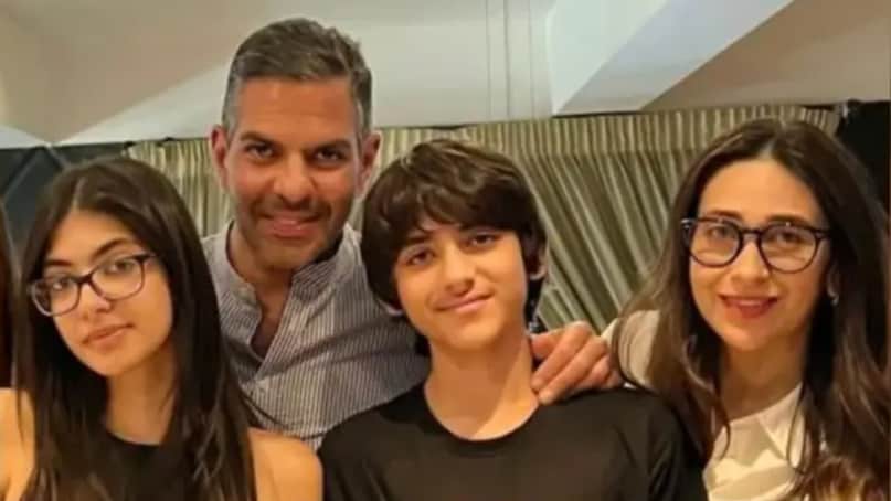 Samaira, Kiaan, Priya Sachdev, Sunjay Kapur, Karisma Kapoor