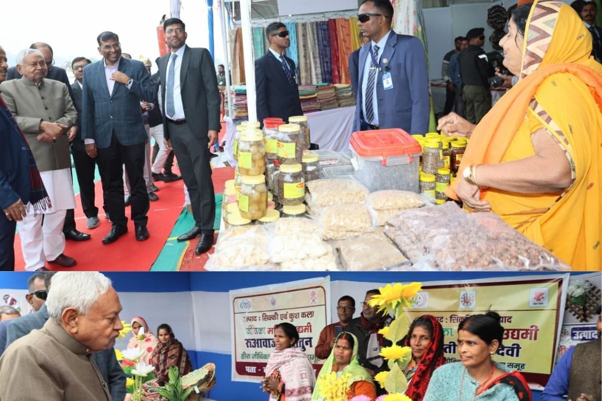 VIDEO: बिहार की चाय, अचार और पेंटिंग… सरस मेले में सीएम नीतीश ने देखा जीविका दीदियों का कमाल