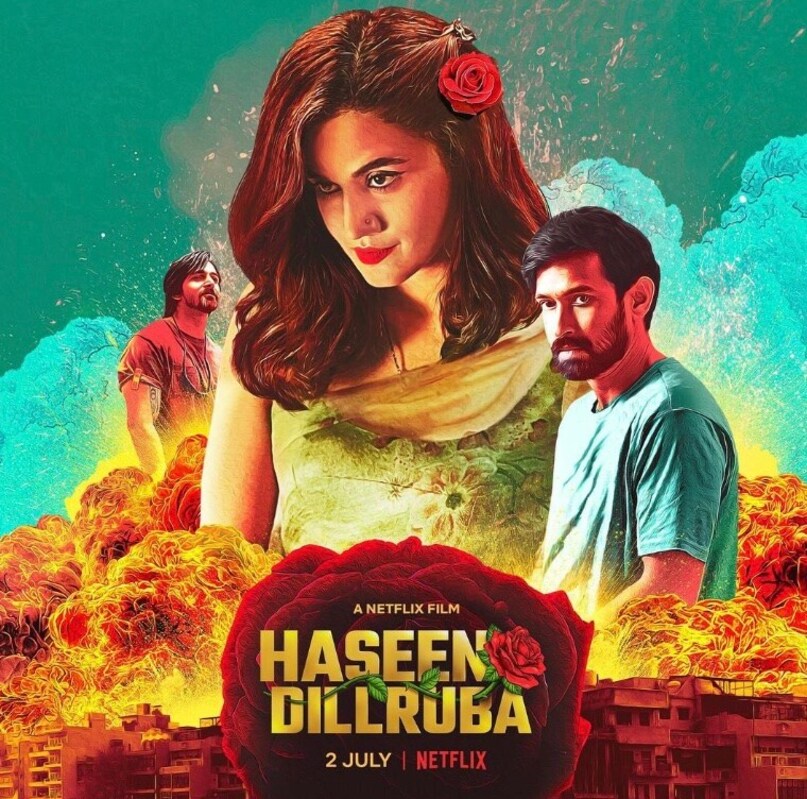  Haseen Dillruba: Released on Netflix, Haseen Dillruba stars Taapsee Pannu, Vikrant Massey, and Harshvardhan Rane in a gripping murder mystery. After Rishabh Saxena dies in an explosion, his wife Rani (Pannu) becomes the prime suspect, unraveling a story of romance, affairs, and dark secrets. With a stellar cast, Vikrant Massey’s performance particularly stands out, elevating the film.