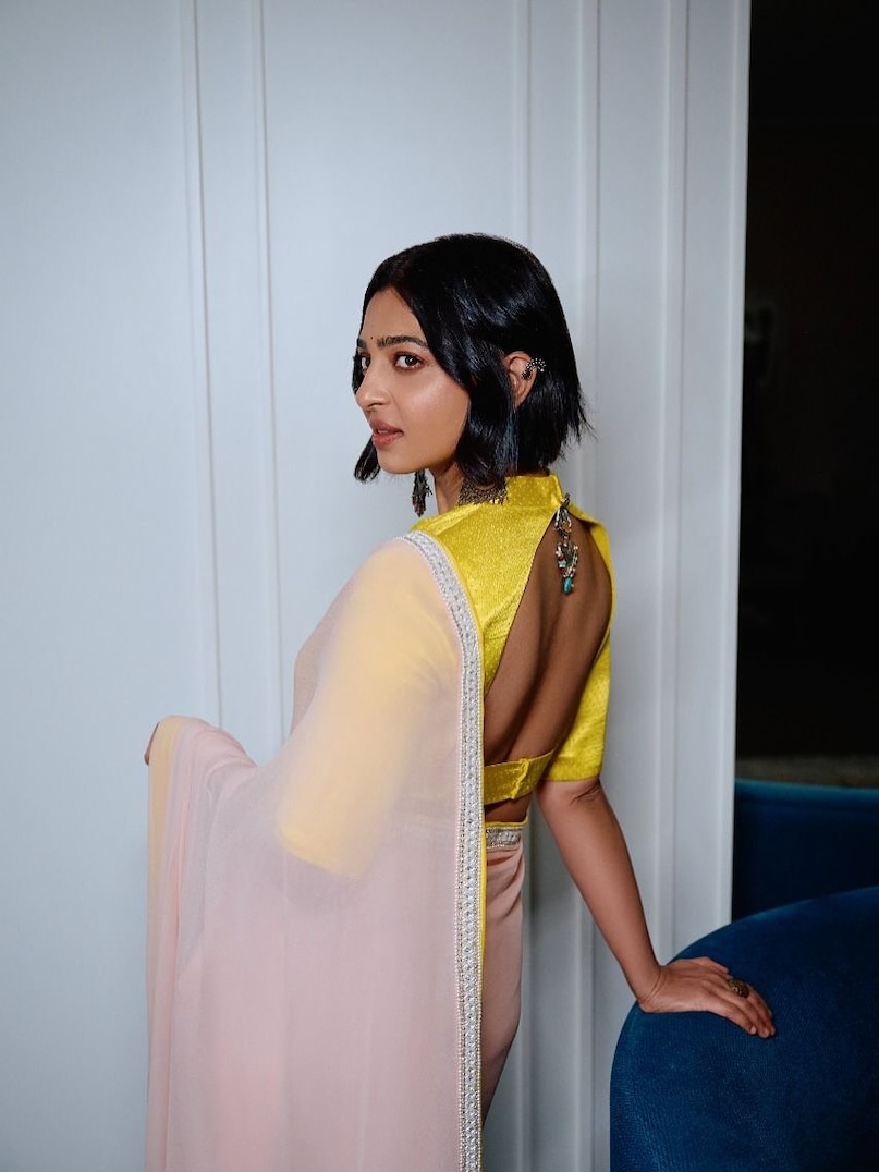The actress in question is Radhika Apte. She claimed that though she is usually quite outspoken and brave, her heart still skips a beat thinking about her initial days in the industry. (Image: Instagram)