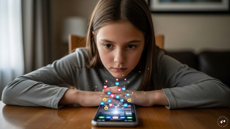 Reducing constant notifications and screen time offers significant mental and physical health benefits. (AI Generated)