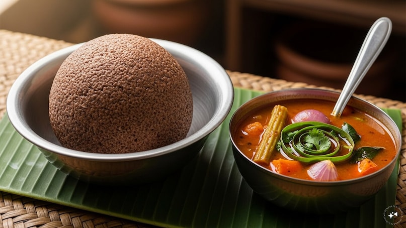 Ragi Mudde: A classic Karnataka staple, ragi mudde is soft, filling, and deeply comforting. Paired with spicy sambar or curry, it provides sustained warmth and energy during chilly winter days.