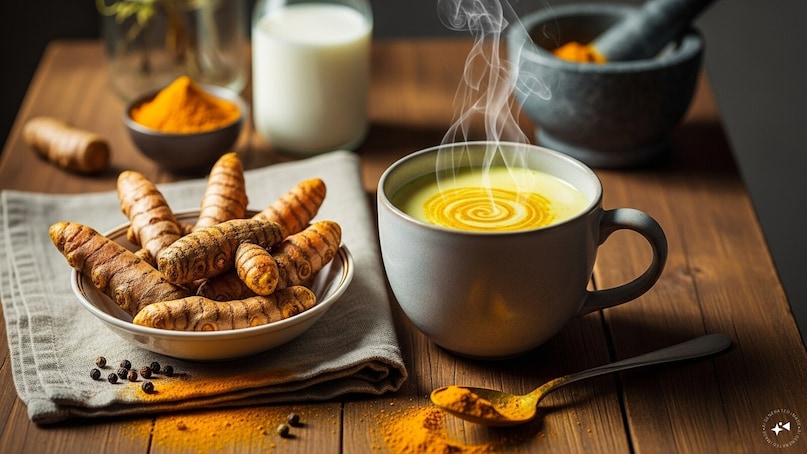 Provide Antioxidants: Turmeric is rich in antioxidants, which combat oxidative stress, reduce cell damage, and support overall health. Combined with milk’s nutrients, turmeric milk offers a convenient way to maintain energy, vitality, and long-term wellness.