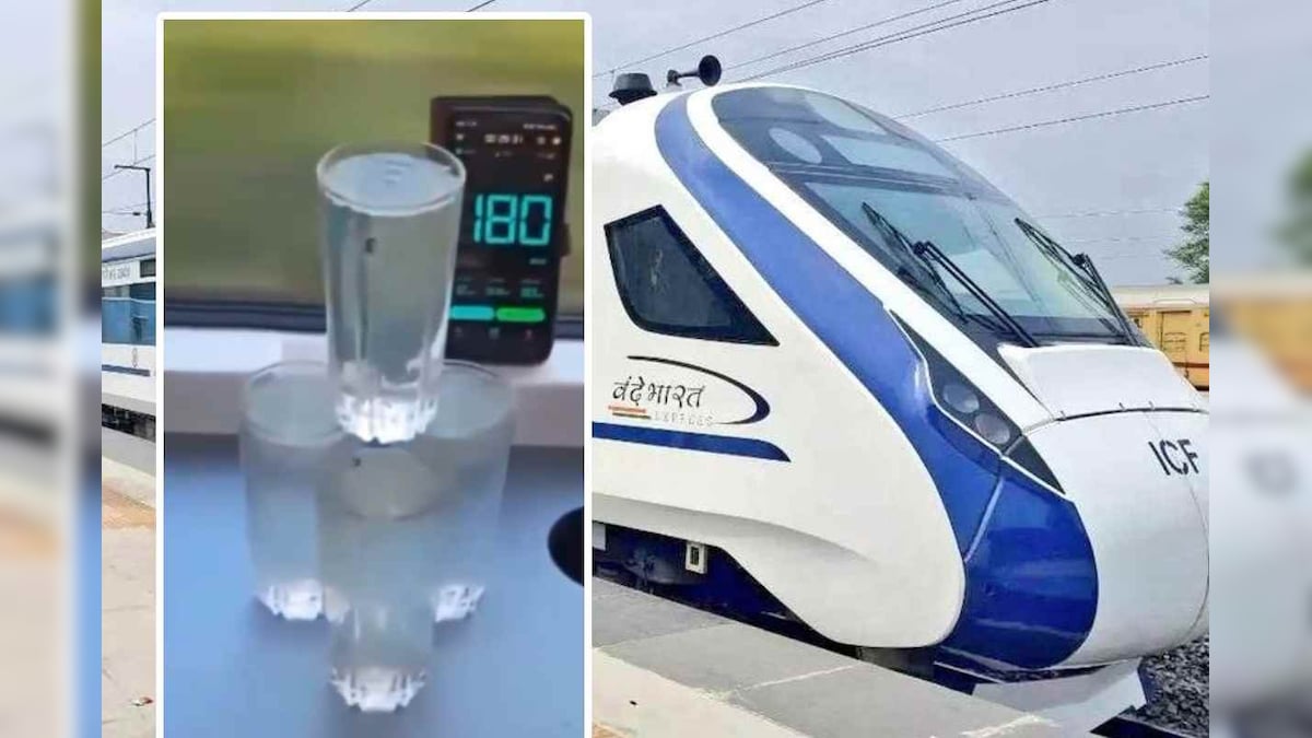 ट्रॉयल: थर्राई नहीं पटरी, न हिला पानी का गिलास! देखें वंदे भारत स्लीपर का 180 की रफ्तार वाला अवतार