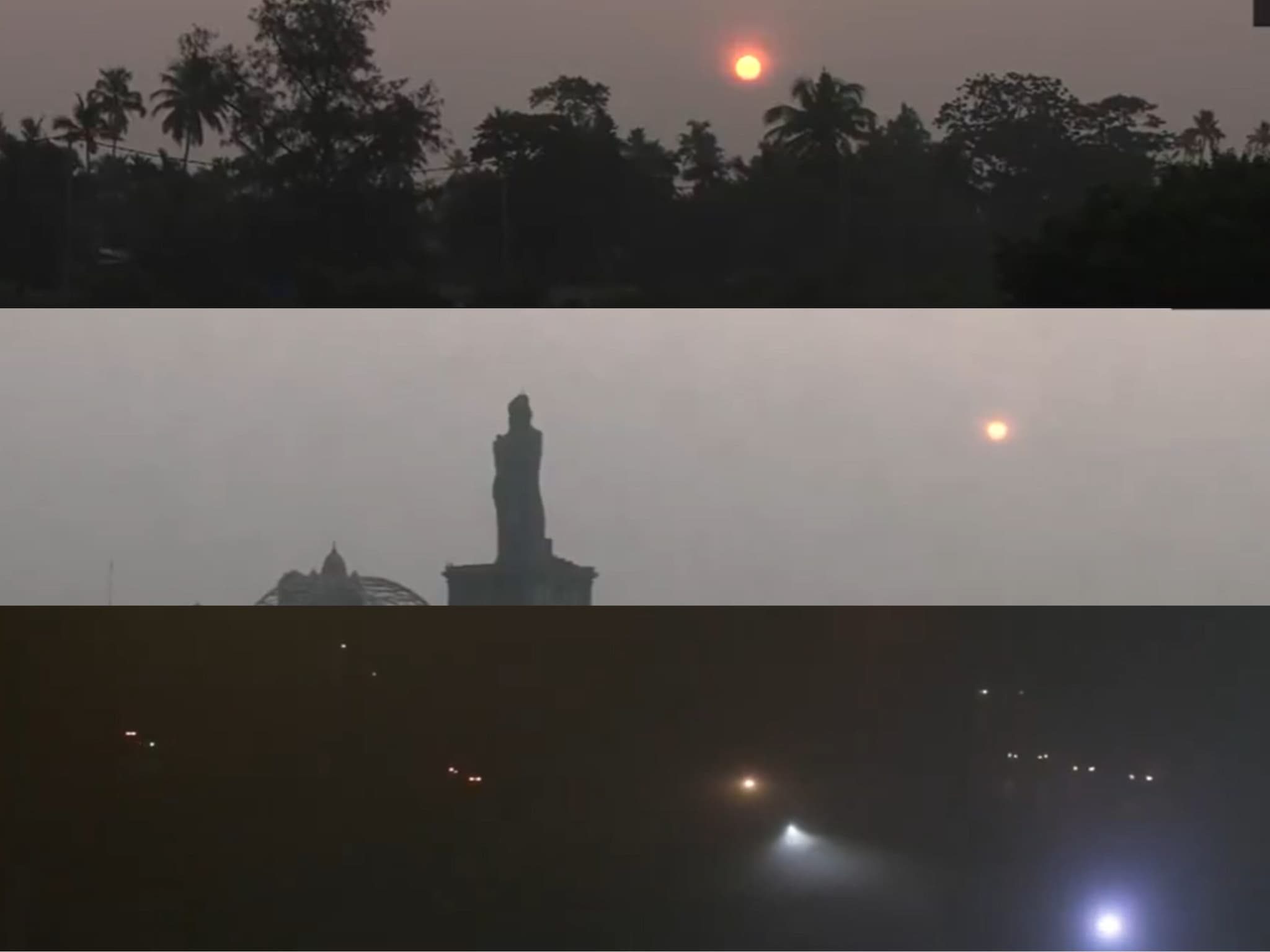 VIDEO: साल का आखिरी दिन और सूर्योदय की शानदार झलक  नजारे के लिए दिल्लीवाले तरस गए