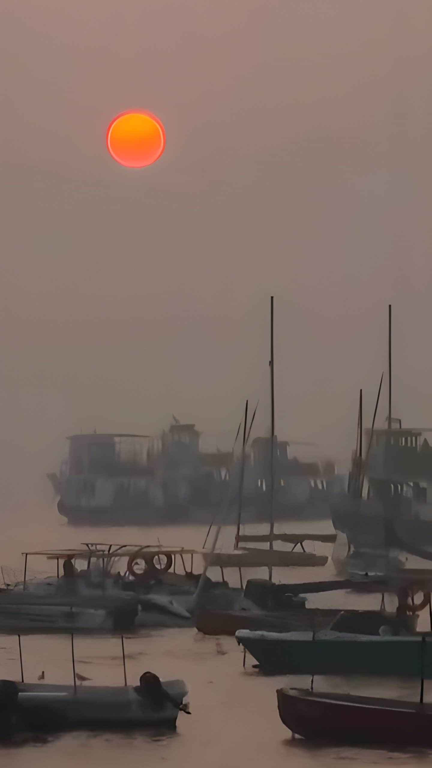 Mumbai Sunrise: ये पल मुंबई कभी नहीं देख पाएगा, मयानगरी में कुछ ऐसा था साल का आखिरी सूर्योदय