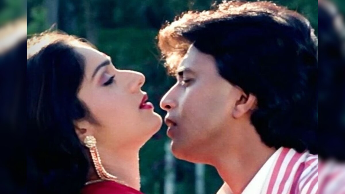 मिथुन चक्रवर्ती ने हाथ थाम आंखों से किया इशारा, शरमा गईं मीनाक्षी शेषाद्रि, गाना बना हद से ज्यादा रोमांटिक