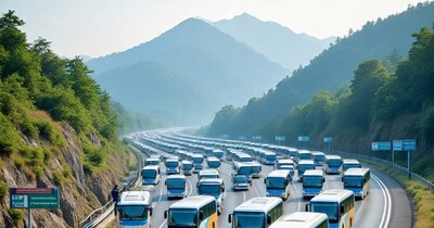 पटना से 40 पर्यटन केंद्रों के लिए चलेंगी 100 इलेक्ट्रिक बसें(AI से तैयार फोटो)