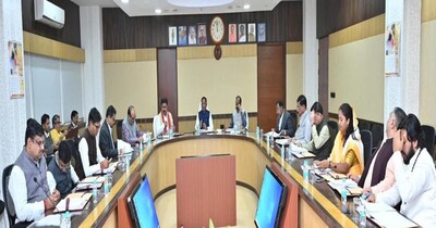 मंत्रालय महानदी भवन में कैबिनेट बैठक आयोजित की गई थी.