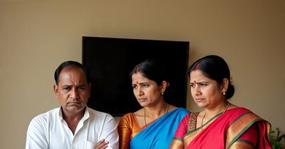 सौतनों ने मिलकर खोली 'सीरियल दूल्हे' की पोल(AI से तैयार फोटो)