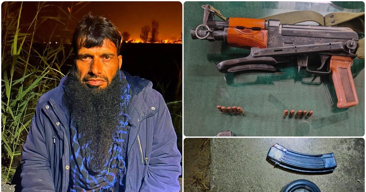 8 साल से लापता था अब्दुल खालिद, अब BSF ने AK-56 राइफल के साथ दबोचा