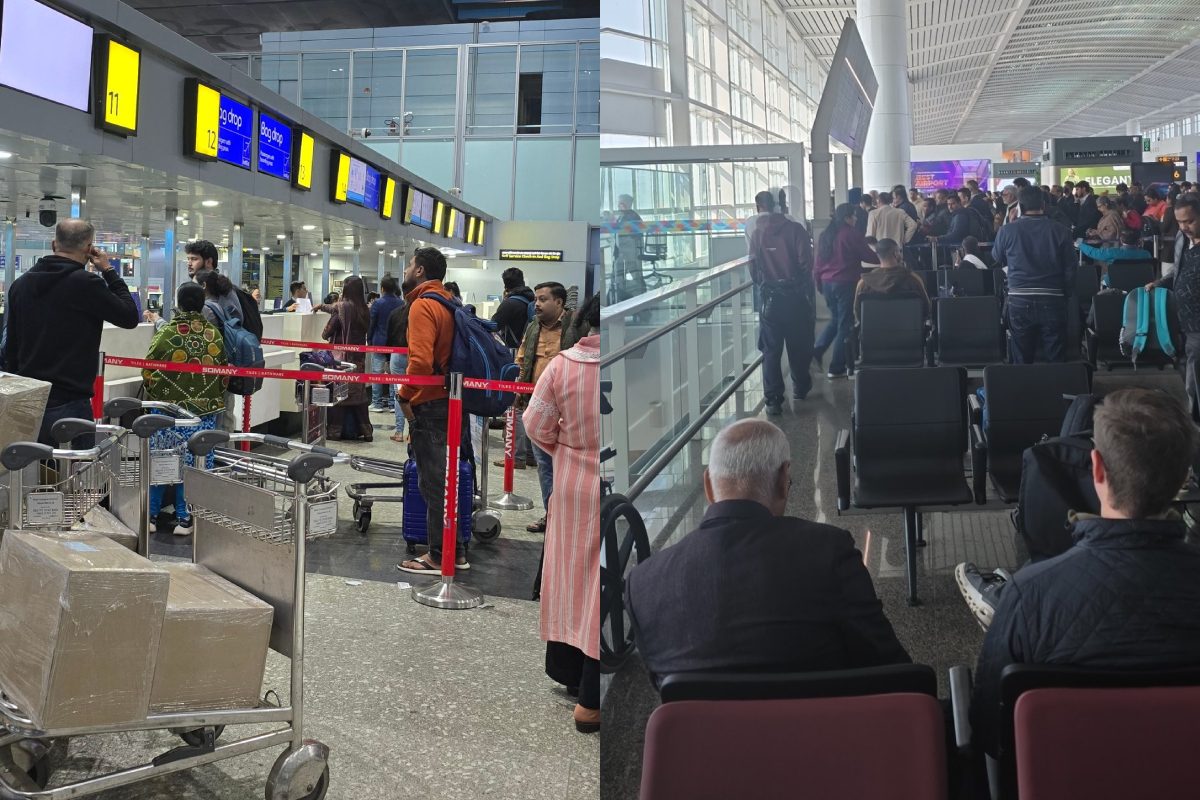थर्ड पार्टी सिस्‍टम में आया ग्लिच ठप हुए चेक-इन सिस्टम मुसीबत में पैसेंजर्स