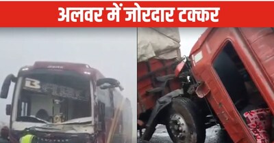 Alwar: Deadly Kentra-Bus Crash on Delhi-Mumbai Expressway; Driver Dies, Two Injured