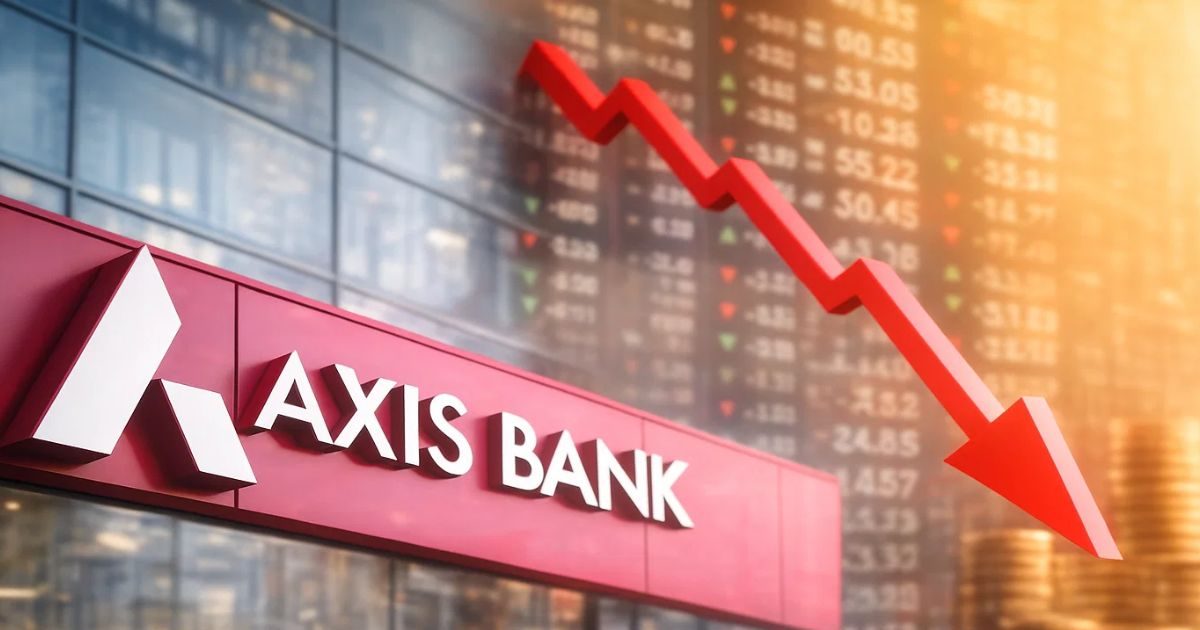Axis Bank शेयरों में 5% से ज्यादा गिरावट क्यों आ गई? कमजोरी के संकेत से ...
