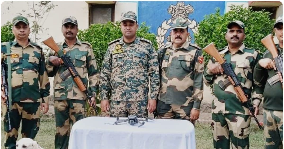 पंजाब बॉर्डर पर BSF का बड़ा एक्शन, 3 PAK ड्रोन ढेर, करोड़ों की हेरोइन बरामद