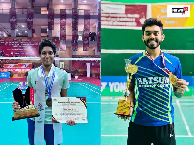 सूर्या करिश्मा और ऋत्विक ने जीता राष्ट्रीय बैडमिंटन चैंपियनशिप का खिताब