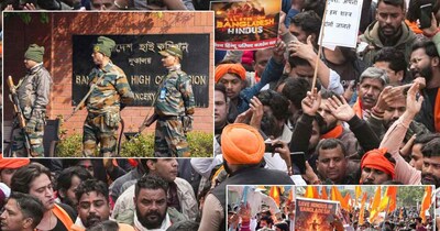 Bangladesh Protest in INdia (