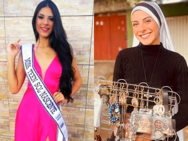 साध्वी बनी पूर्व ब्यूटी क्वीन, 'भगवान' को मानती है पति, उनके लिए करती है मेकअप