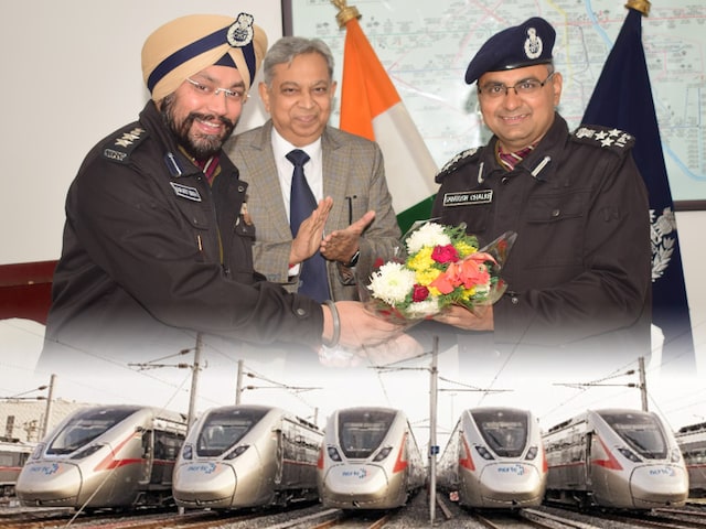 नमो भारत को मिला कवच, UP-SSF संभालेंगी सिक्‍योरिटी, CISF देगी स्‍पेशल सपोर्ट