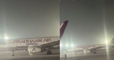 एक ऐसा पैसेंजर विमान जिसे कार्गो विमान में बदल दिया गया(फोटो:Instagram- @createwithjanhvi)