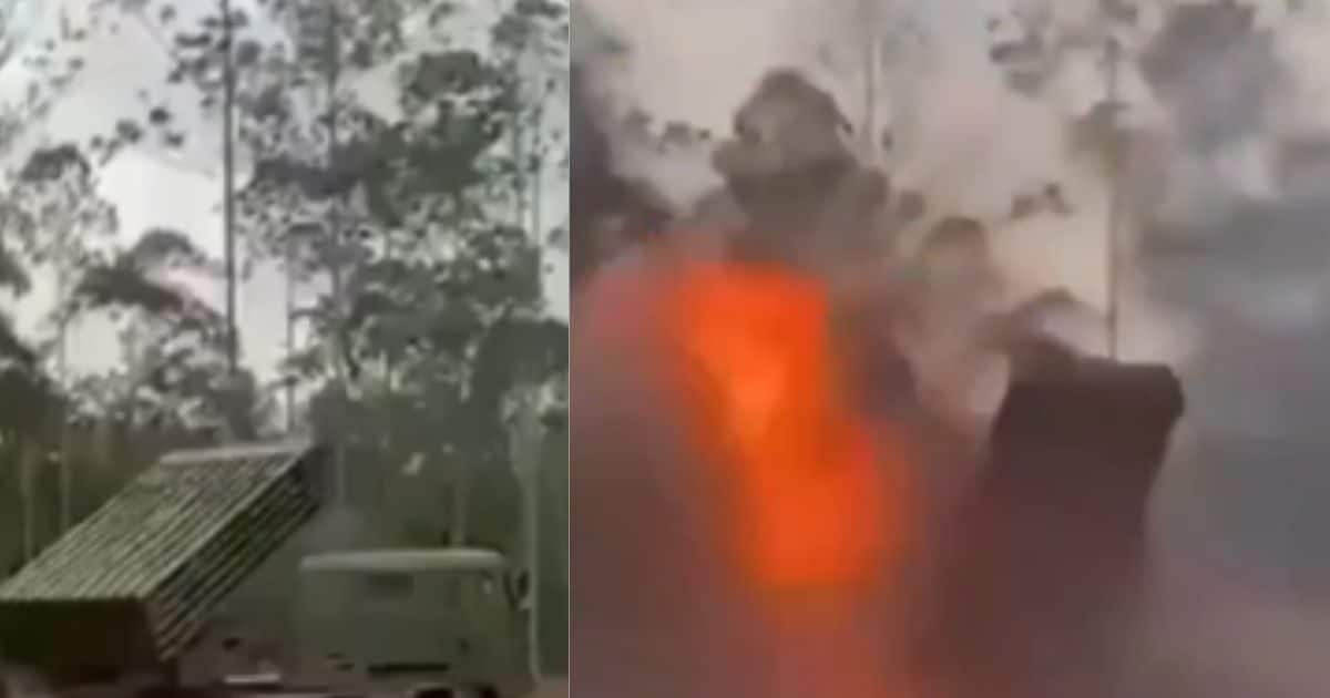Chinese rocket launcher exploded | Chinese rocket launcher In Cambodian army | Cambodia Thailand conflict video | चीन का रॉकेट लॉन्चर फटा | कंबोडिया में चीन का रॉकेट लॉन्चर | कंबोडिया थाइलैंड ...