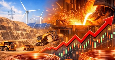 तांबे में अचानक उछाल, EV, ग्रीन एनर्जी और निवेशकों की दिलचस्पी से क्यों चमका कॉपर बाजार. (Image:AI)