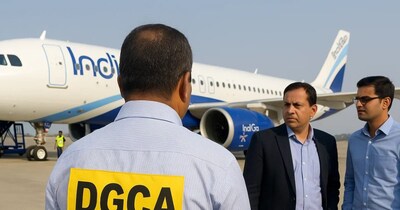 इंडिगो पर DGCA की कड़ी नजर, होगी सीधी निगरानी. (Image:AI)