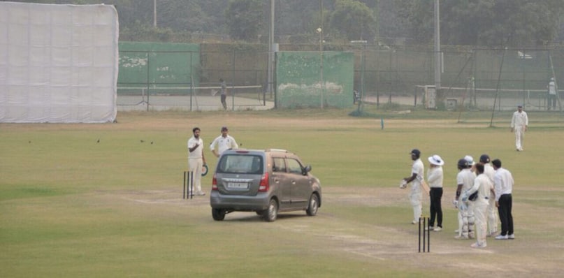 Match Stop due to car