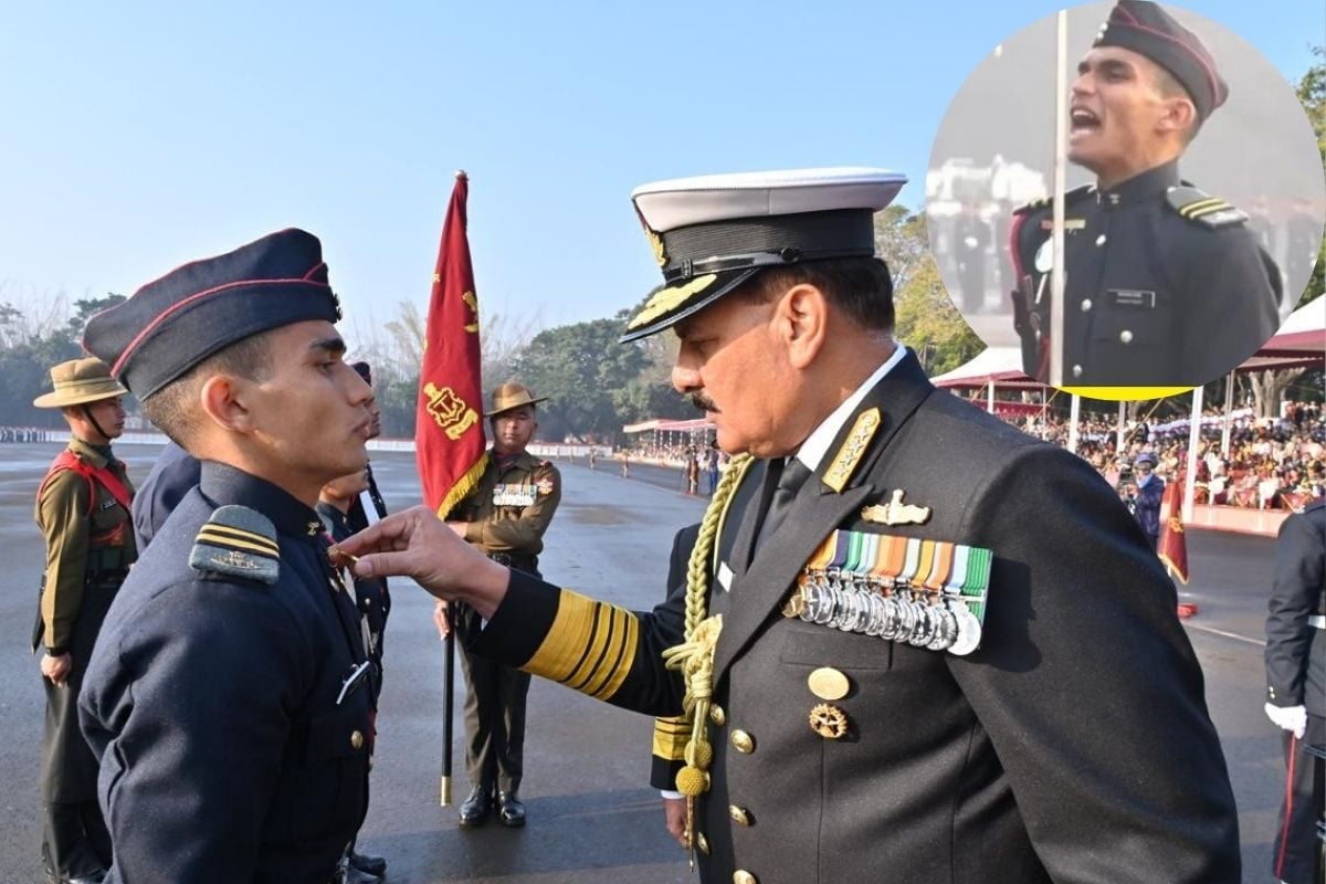 पिता ड्राइवर बेटे ने JNV से पढ़कर किया जिला टॉप अब बन गए NDA के बेस्ट कैडेट