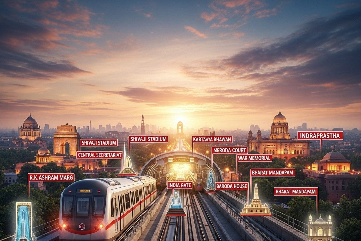 इंडिया गेट तक सीधी मेट्रो! मिनटों में कर्तव्य पथ और भारत मंडपम देखें पूरा रूट