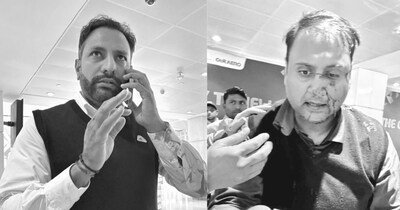 आरोपी पायलट और घायल यात्री. फोटो- वायरल वीडियो ग्रैब.