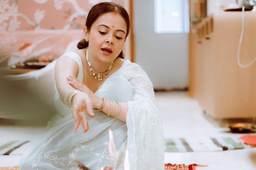 Devoleena griha pravesh Devoleena griha pravesh